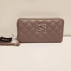 Taupe color Bebe Wallet Medium Sized